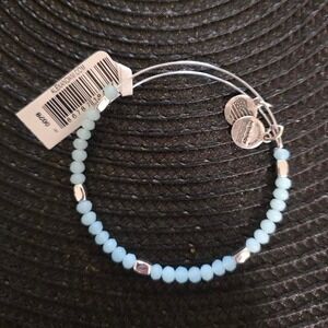 Blue and silver Ava bracele